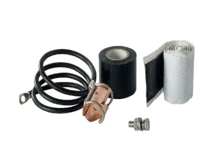Stainless Steel Coaxial Cable Grounding Kit For Antenna Feeder System