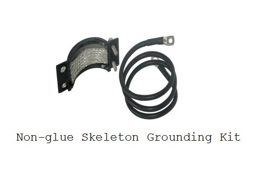 Stainless Steel Coaxial Cable Grounding Kit For Antenna Feeder System