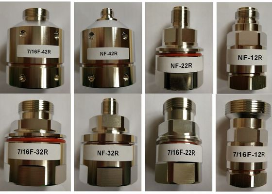 50 Ohms RF Radio Frequency Connector Low VSWR For Mobile Communication